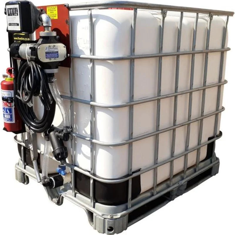 1000l Diesel bowser 40lpm-12v-Exec Flowbin unit