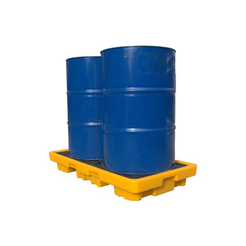 Plastic Spill Pallet for Two Drums