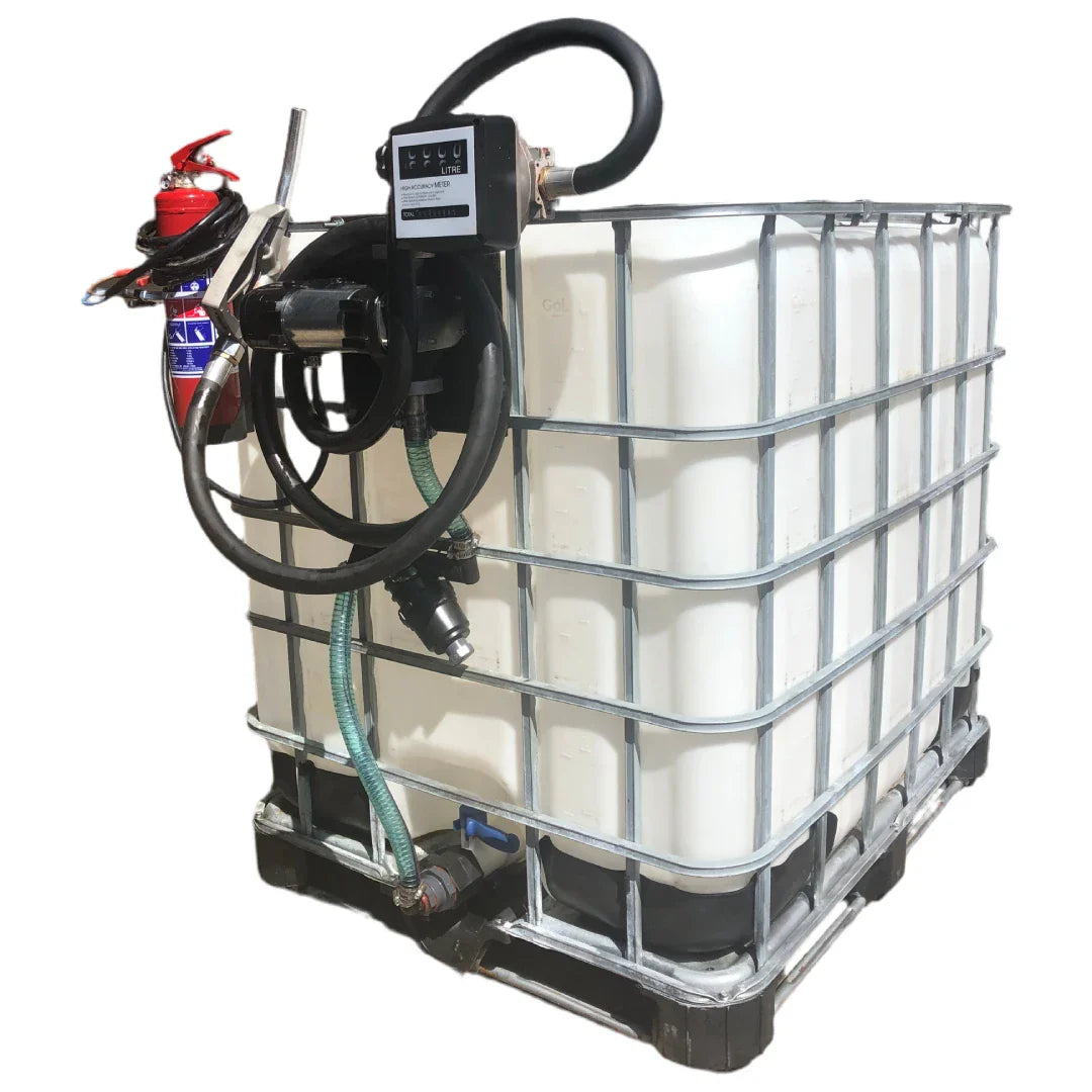 Piusi 1000L 12V 70l/min bi-pump Diesel bowser (Italian)