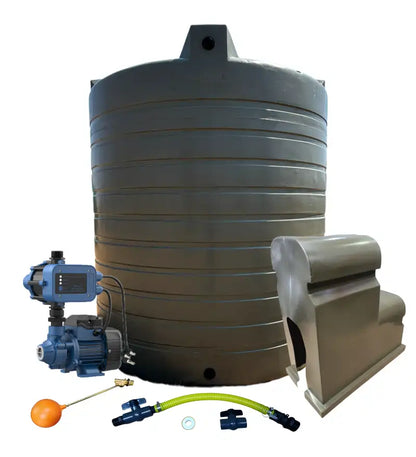 10 000l Water tank & 0.37kw Econo Peripheral Water Pump