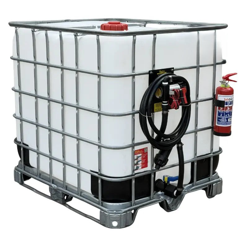 1000l Diesel bowser unit - 40lpm 12v basic Flowbin