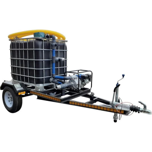 1000l Honey sucker trailer -Flowbin™ braked-unit
