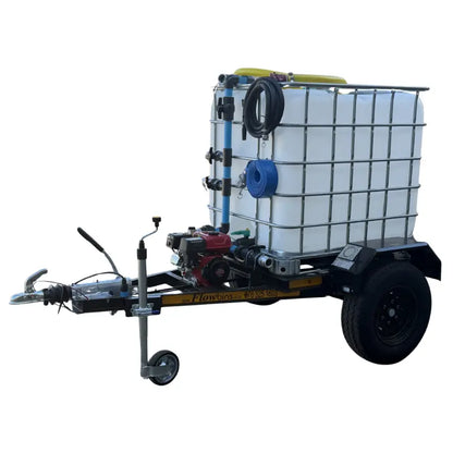 1000l Water Bowser trailer 2.8bar-exec Flowbin