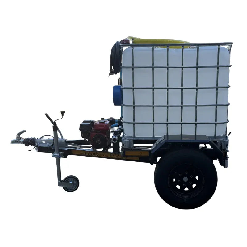 1000l Water Bowser trailer 2.8bar-exec Flowbin