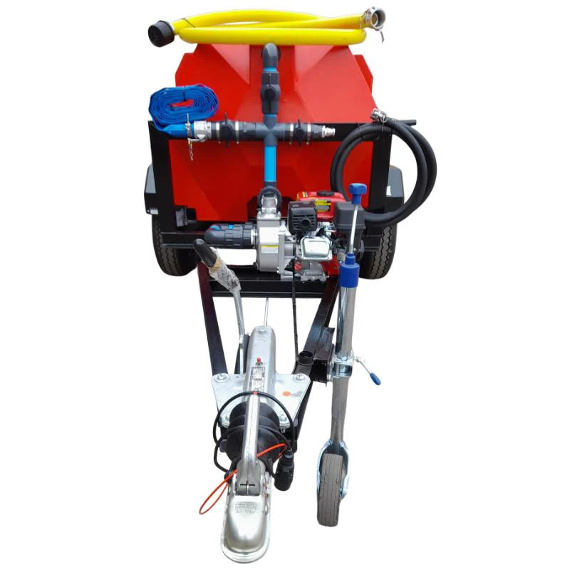 1000l Water Bowser trailer 2.8bar-exec braked