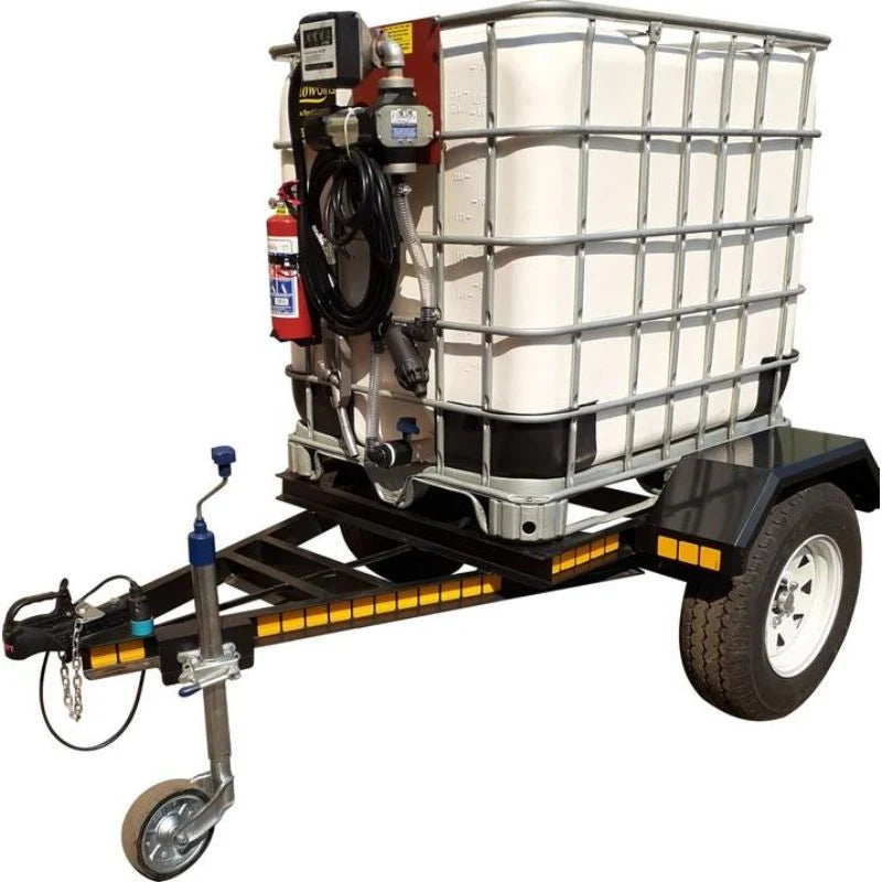 1000l Diesel trailer 85Lpm-12v unbraked