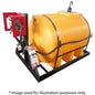 1000l Diesel bowser 85lpm-12v-piusi horizontal unit