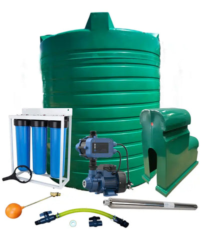 15 000l Water tank &amp; 0.37kw Econo Peripheral Water Pump