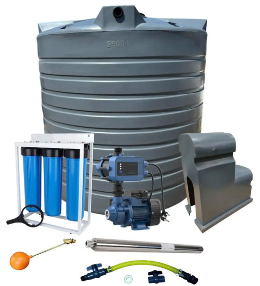 15 000l Water tank &amp; 0.37kw Econo Peripheral Water Pump