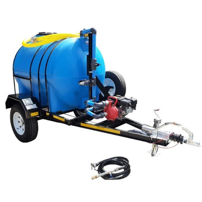 1500l Fire fighter trailer 9.5bar-1-outlet braked unit
