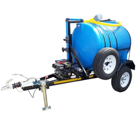 1500l Fire fighter trailer 9.5bar-1-outlet braked unit