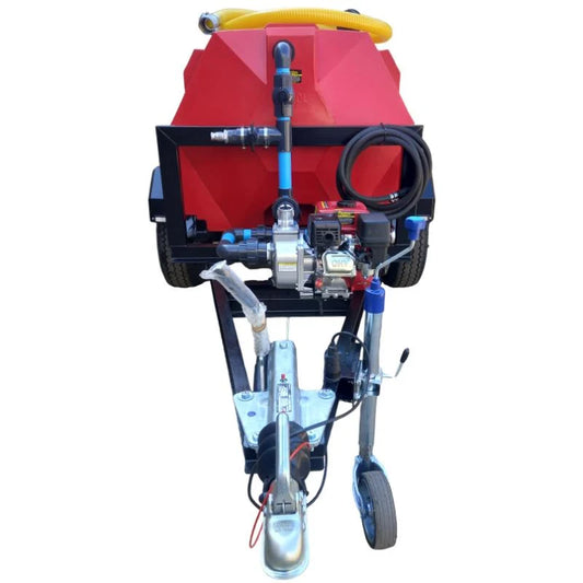 1500l Fire fighter trailer 2.8bar-1-outlet braked unit
