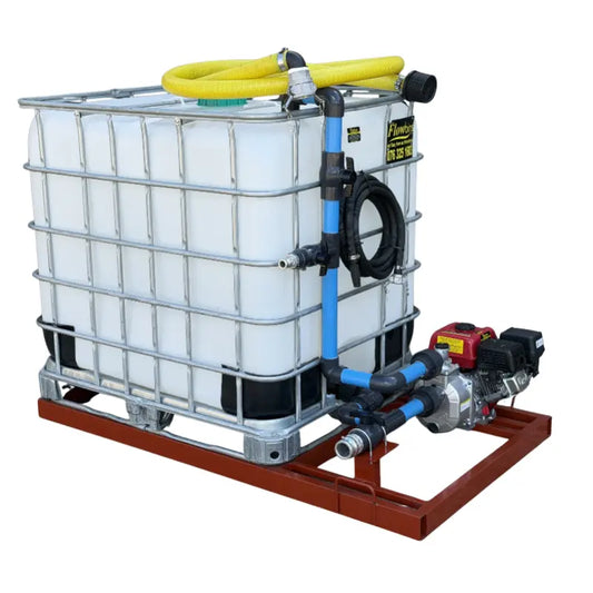 1000l Water Bowser 2.8bar-1-outlet Flowbin
