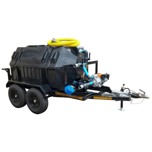 2000l Honey sucker trailer Horizontal braked-unit