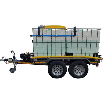 2000l Fire fighter trailer 7bar-1-outlet braked unit