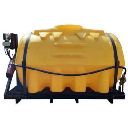 2500l Diesel bowser 85lpm-12v horizontal unit