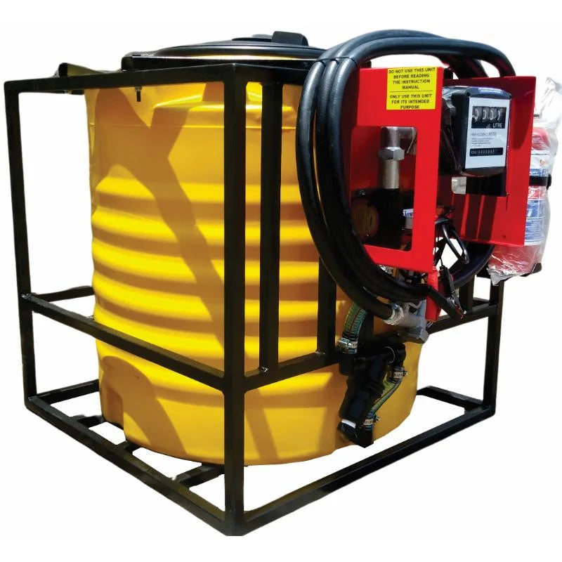 300l Diesel Bowser 40lpm-12v-Exec Vertical Unit