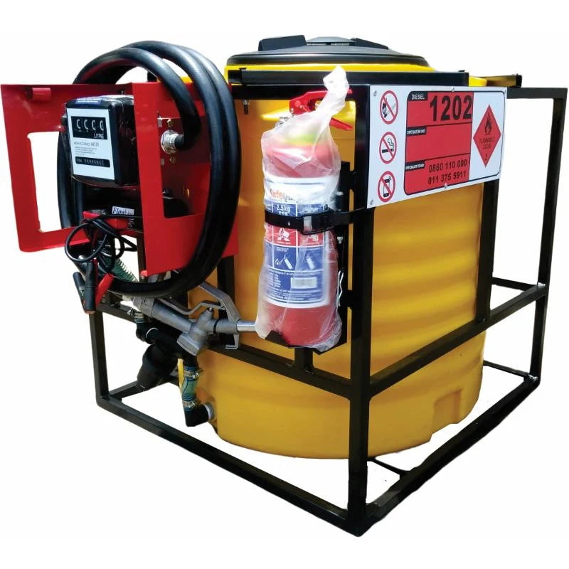 300l Diesel Bowser 40lpm-12v-Exec Vertical Unit