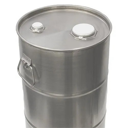 New 30 Litre Close Top Stainless Steel Drum
