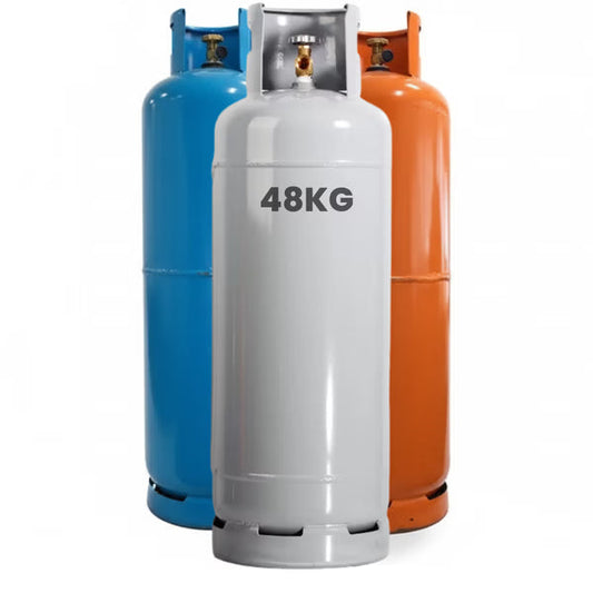 48kg LP Gas Cylinder High-Capacity Refill Exchange & New Cylinder Options