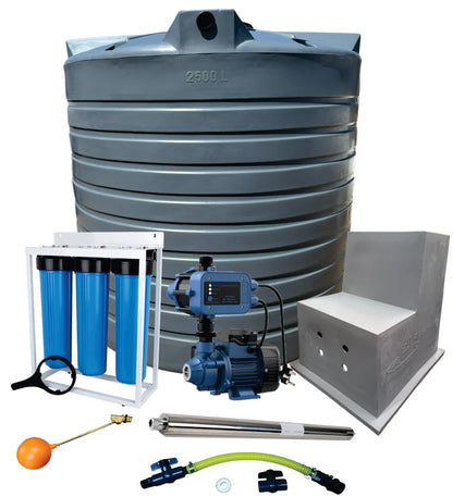 5000l Water tank Combo & 0.37kw Econo Peripheral Water Pump