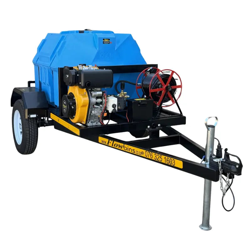 Jetting Machine Trailer Horizontal unbraked 500L