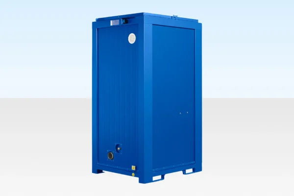 5Ft x 4Ft Single Mains Toilet (Blue)