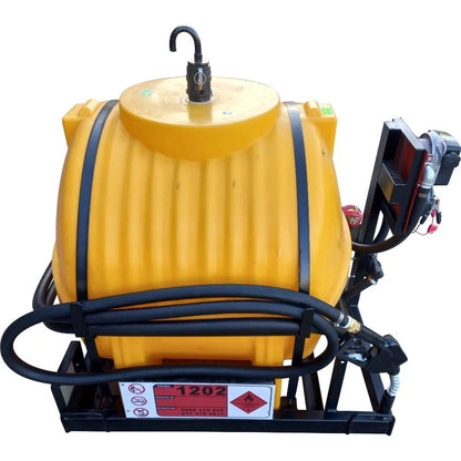 650l Diesel bowser 50lpm-12v horizontal unit