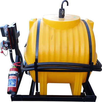 650l Diesel bowser 50lpm-12v horizontal unit