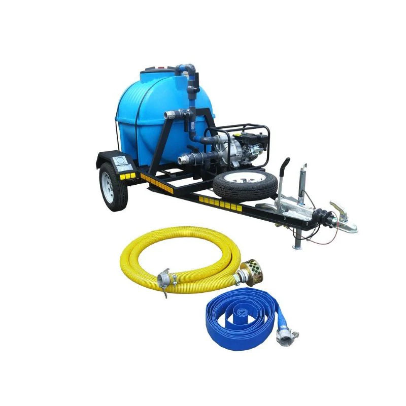 650l Honey sucker Trailer Horizontal braked-unit