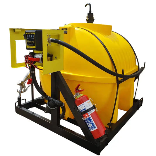 650l Diesel bowser 40lpm-12v-exec horizontal unit