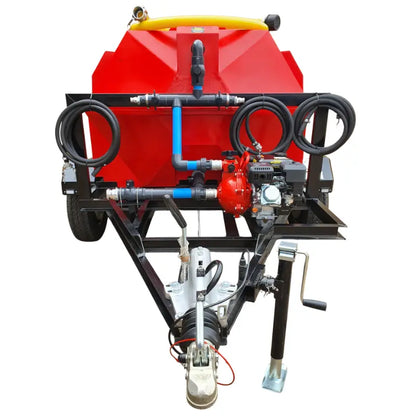 2500l Fire fighter trailer 9.5bar-3-outlet braked unit