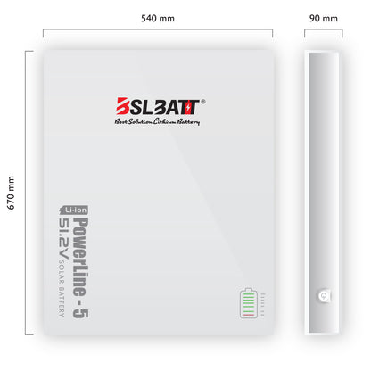 BSL Powerline 51.2V 100Ah 5.12KWh