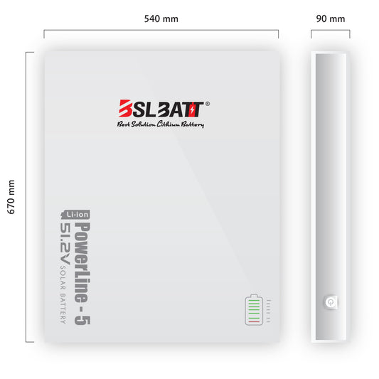 BSL Powerline 51.2V 100Ah 5.12KWh