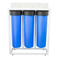 Big Blue Water Filters 20″ set of 3 in frame