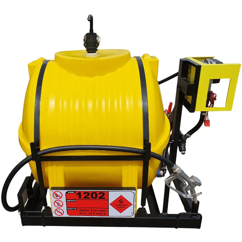 650l Diesel bowser 40lpm-12v-exec horizontal unit