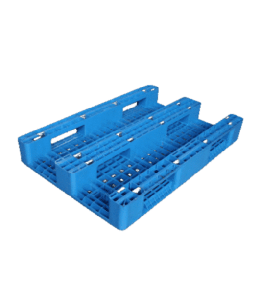 Heavy Duty Plastic Pallet 3 Skid Bottom