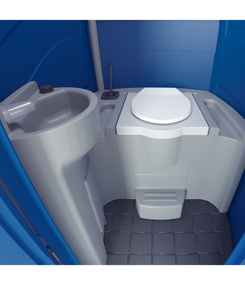 King John Lite Hut c w Flush Bench & Pump – Incl basin