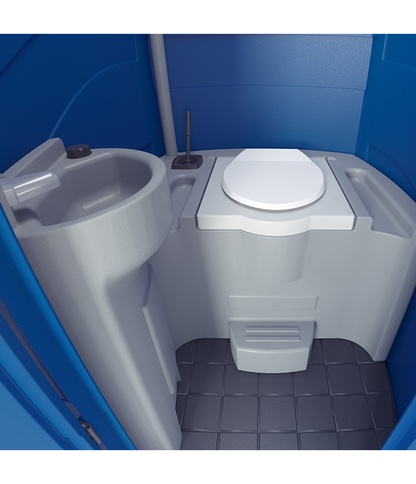 King John Lite Hut c w Flush Bench & Pump – Incl basin