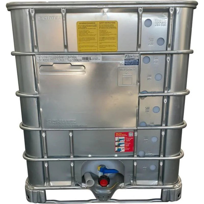 New 1000l Flowbin™ tank (NCSX340) Anti-static Chemical grade