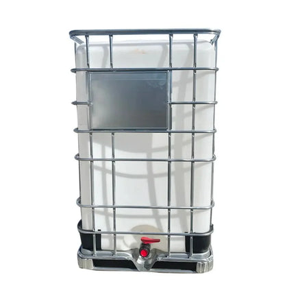 New 1500 Litres UN Approved Clear IBC Tank on Steel Pallet