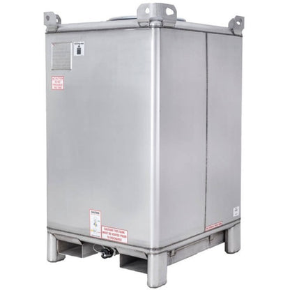 New 2000 Litre Stainless Steel IBC Tank