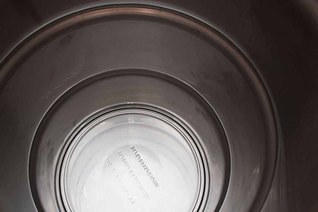 Used 210 Litre Open Top Stainless Steel Drum