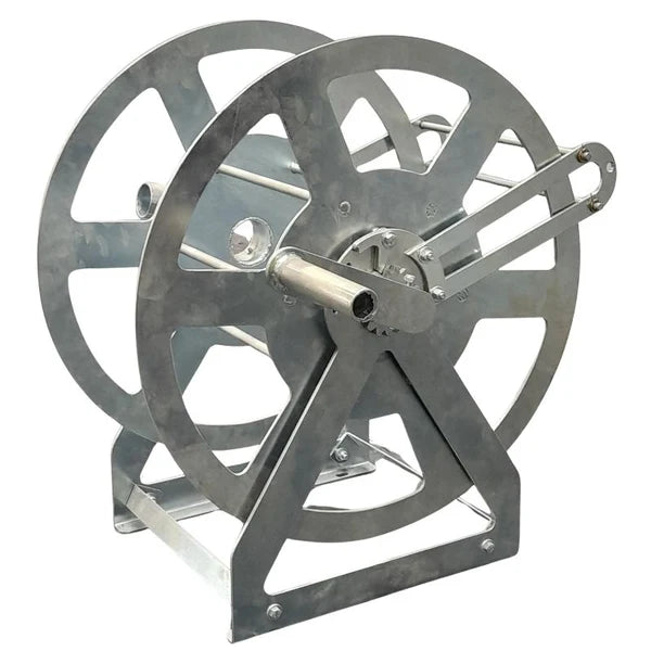 Electroplated hose reel