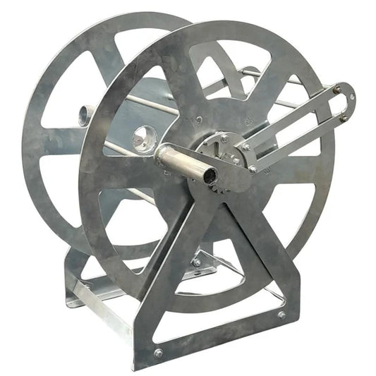 Electroplated hose reel