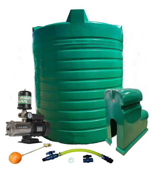 Water Tank Combo Executive – 10,000L Water Tank & 0.75kW Intelli VSD Booster Pump