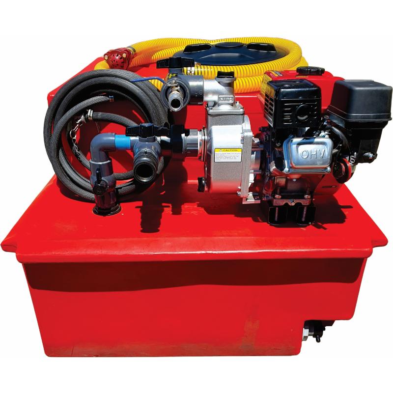 650l Fire Fighter 2.8bar-1-outlet bakkie sakkie unit