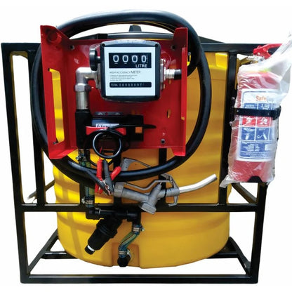 300l Diesel Bowser 40lpm-12v-Exec Vertical Unit