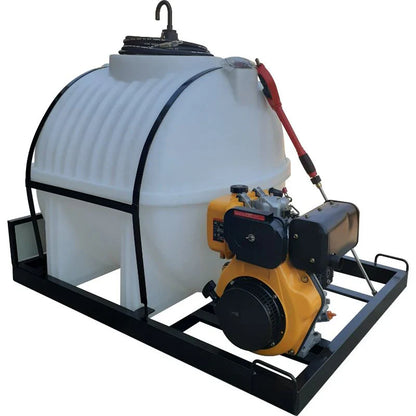 650l Mobile High Pressure Washer 10hp-diesel-241bar