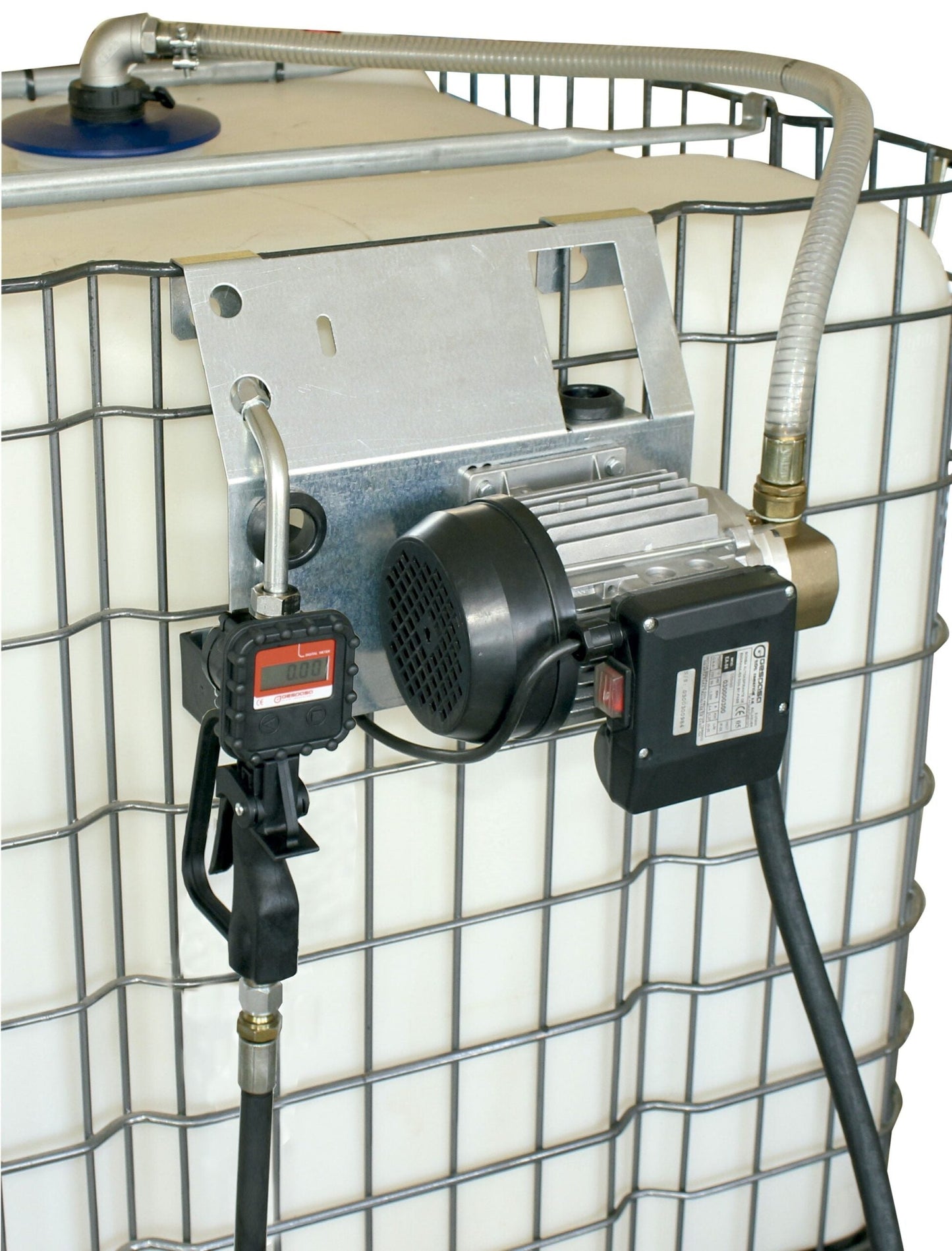 0.37 KW Electric Oil Pump Kit For IBC Tanks